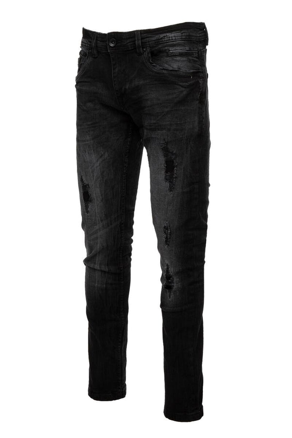 Raw X Rip & Repair Jeans (Black)