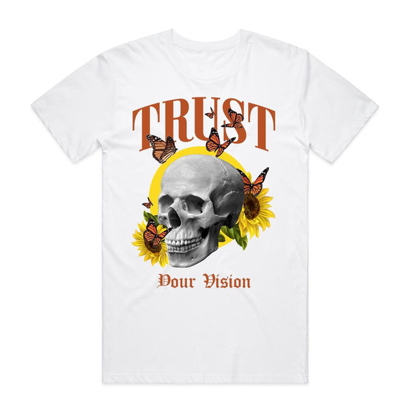 Streetwear TRUST YOUR VISION Shirt (White)