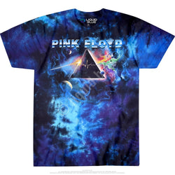 Liquid Blue Pink Floyd Pulsar Prism Tie Dye (Multi Blue)