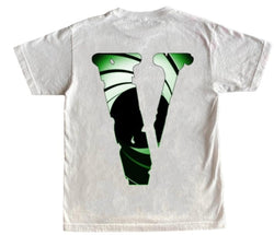 Vlone Double Agent Shirt (White/Green)