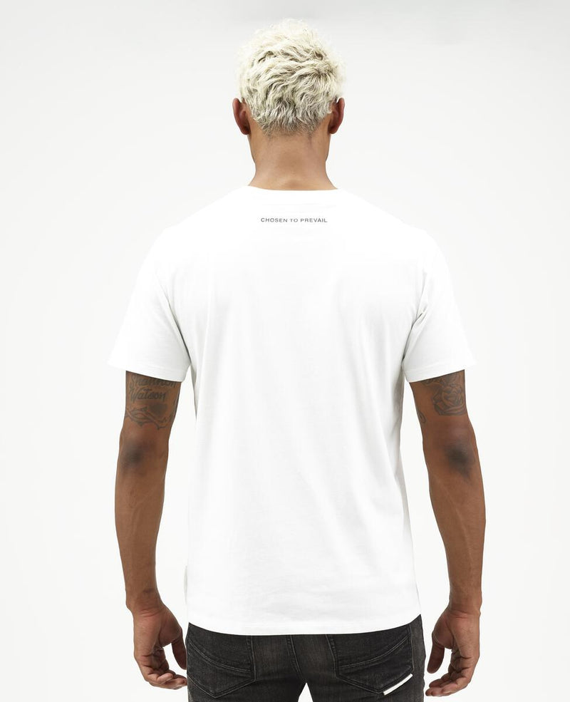 HVMAN BY CULT TRIANGLE LOGO TEE (WHITE)