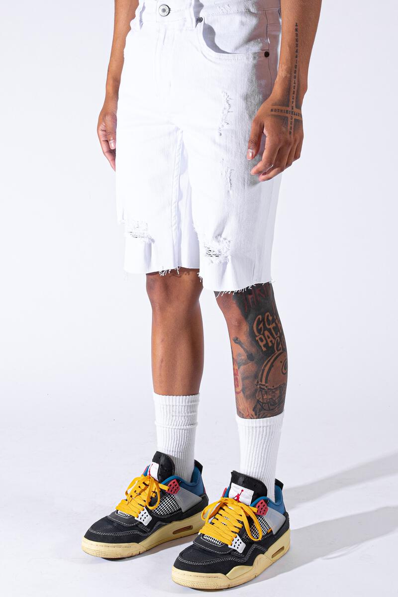 Serenede Leo 22 Shorts (White)
