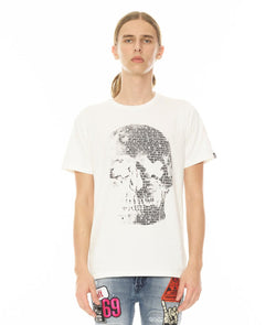 Cult of Individuality SKULL TEE (VINTAGE WHITE)