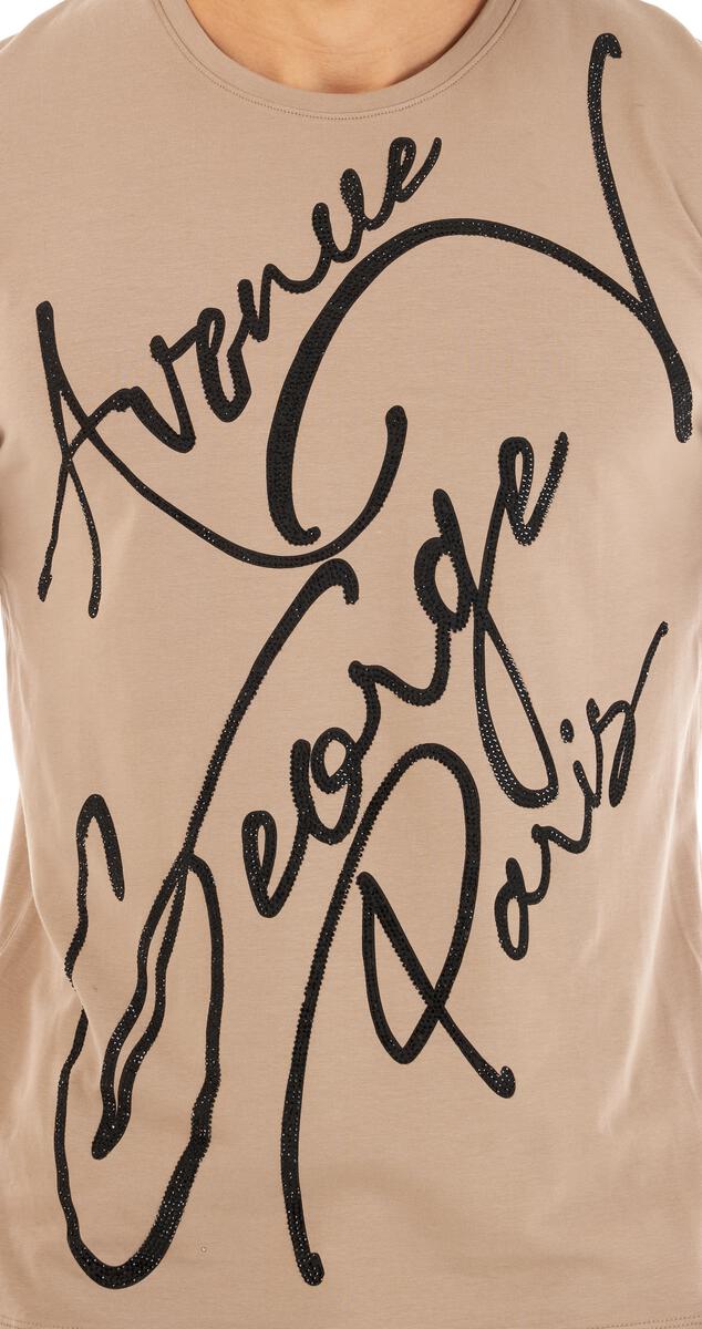 George V Paris GVP Signature Shirt (Tan)