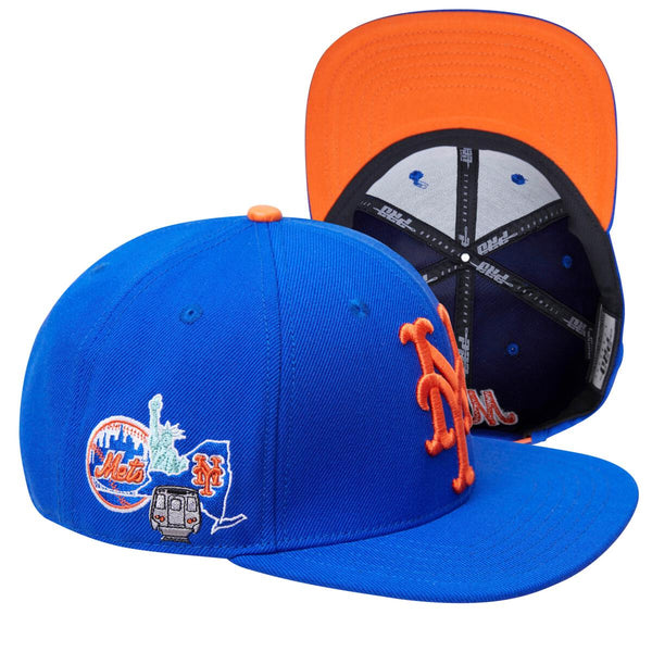 PRO STANDARD New York Mets Gradient Snapback (Royal Blue)