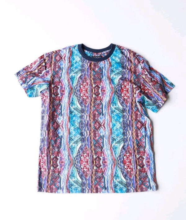 COOGI CLASSIC ALL OVER TEE (BLUE RED)