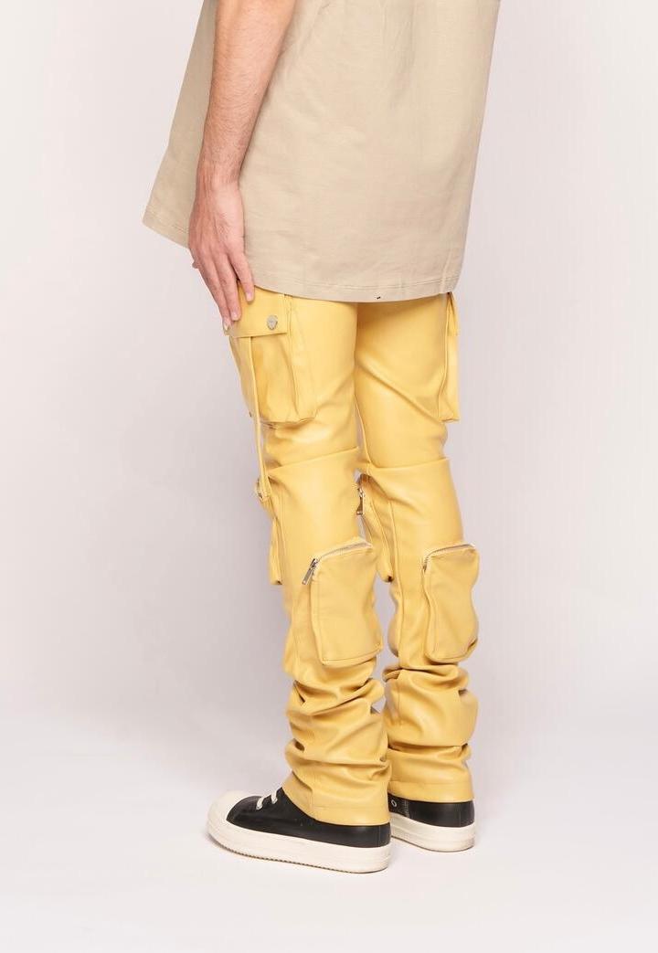 PHEELINGS NEVER LOOK BACK LEATHER CARGO STACK (WHEAT YELLOW)