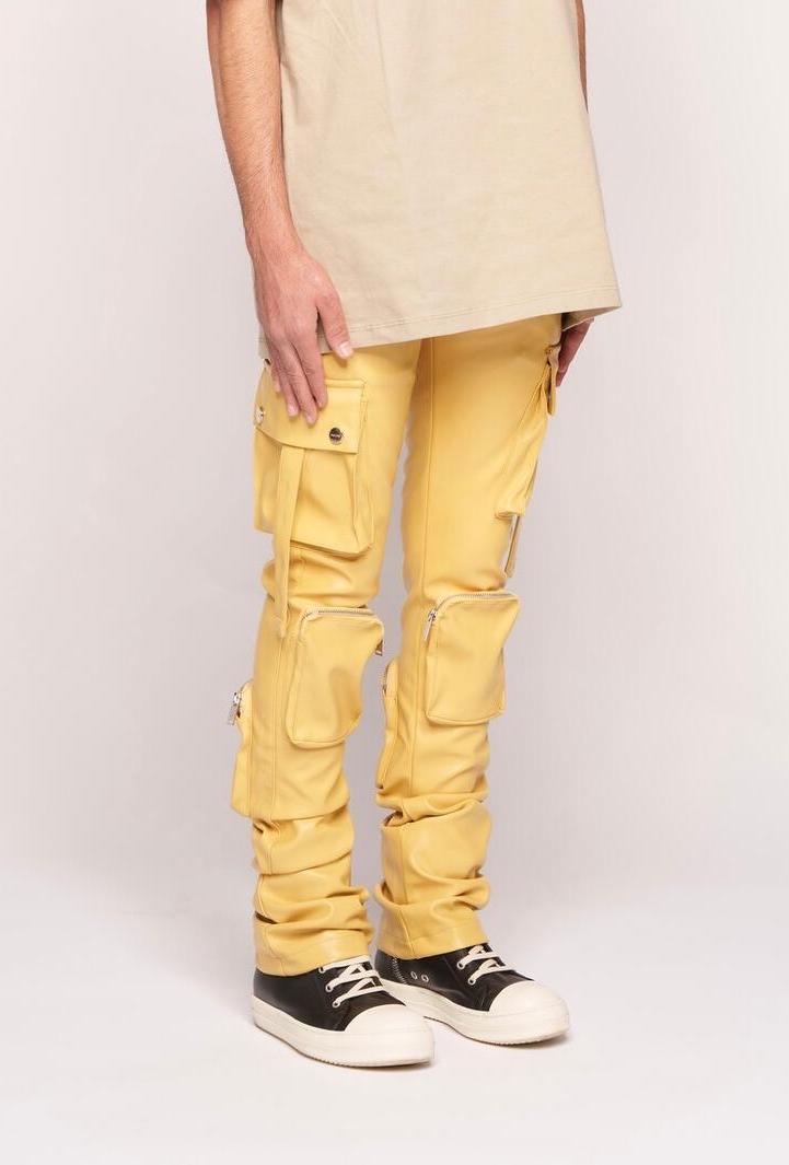PHEELINGS NEVER LOOK BACK LEATHER CARGO STACK (WHEAT YELLOW)