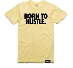 Hustle Daily Born to Hustle Tshirt (Lemon)