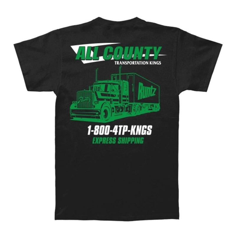 Runtz Trucking Co. Tee (Black/Green)