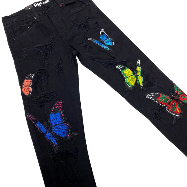 Preme Denim Spring Fly Jeans (Black)