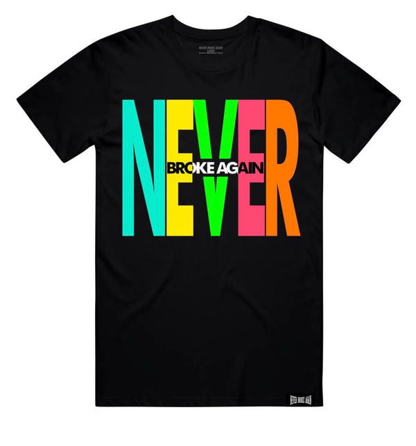Never Broke Again Never Tshirt (Black)