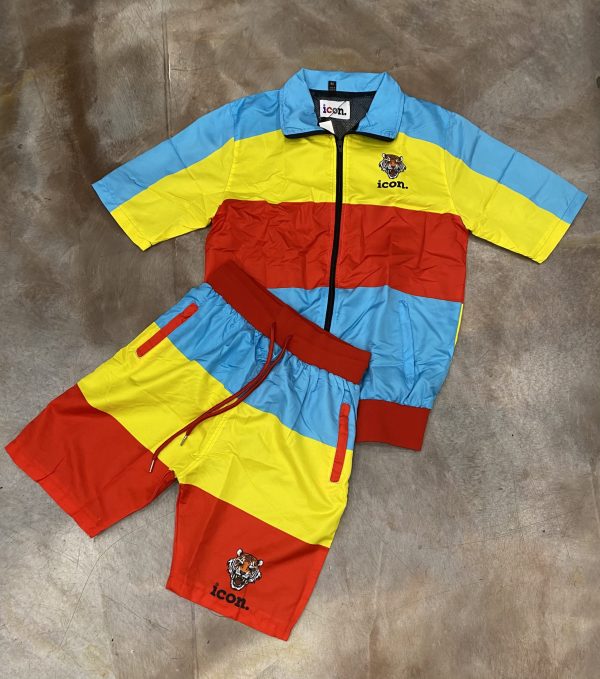 Icon Drip Suit (Yellow/Blue)