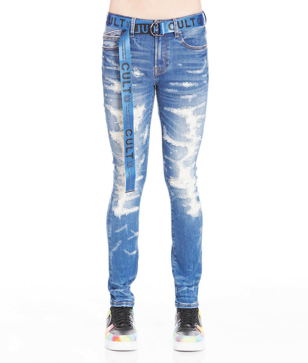 Cult of Individuality Belted Punk Super Skinny (Razor)