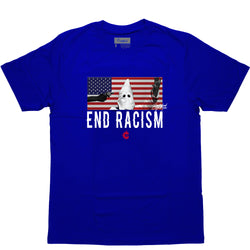 Certified End Racism Tshirt (Royal Blue)