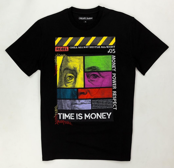 Create 2MRW Time is Money Shirt (Black)