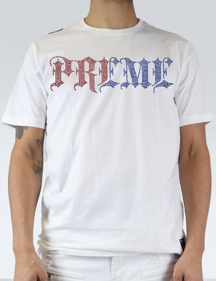 Preme Logo Shirt (White/Multi)