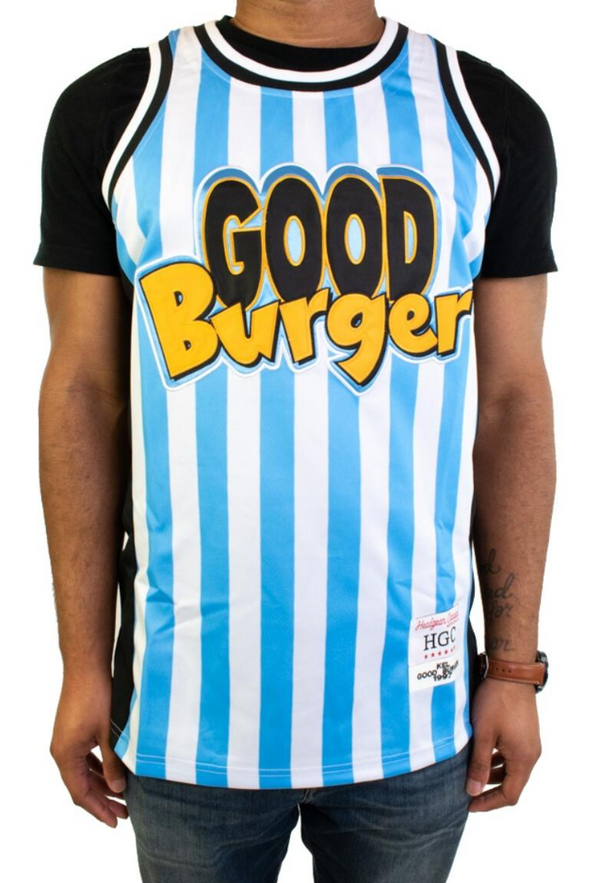 Headgear Kel Good Burger Jersey (White/Blue Stripe)