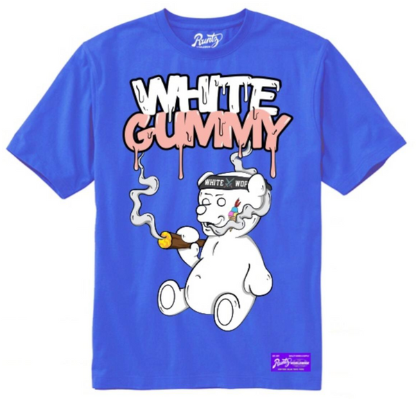 Runtz White Gummy Shirt (Royal Blue)