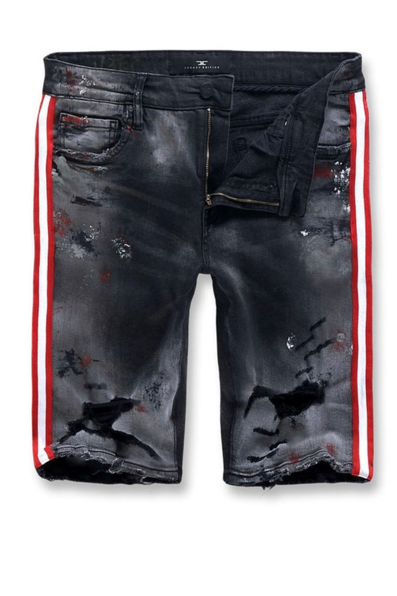 Jordan Craig Talladega Denim Shorts (Black Shadow)