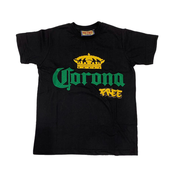 Retro Label Corona Free Shirt (Animal Instinct)