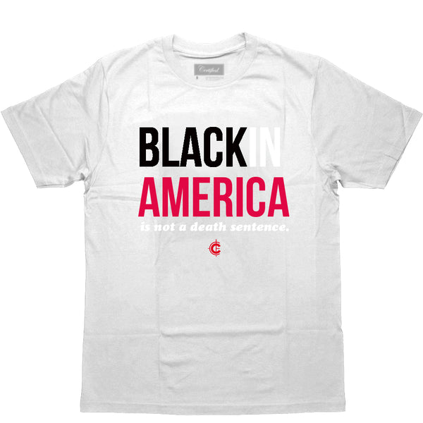 Certified Black In America Tshirt (White)