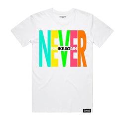 Never Broke Again Never Tshirt (White)