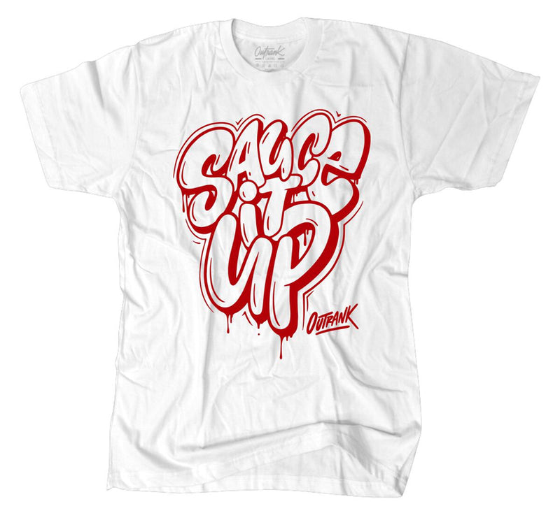 Outrnk Sauce It Up Tee (White)