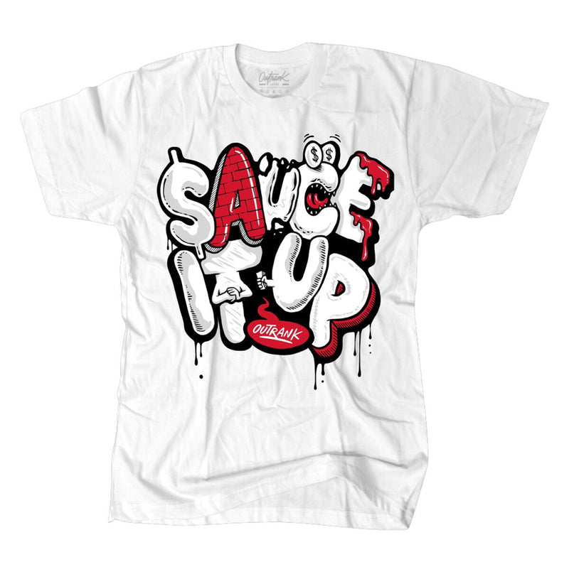 Outrnk Sauce it Up Tee (White)