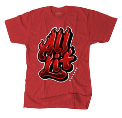 Outrnk All Lit Tee (Red)
