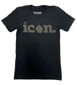 Icon Fist Logo Shirt (Black/Black)