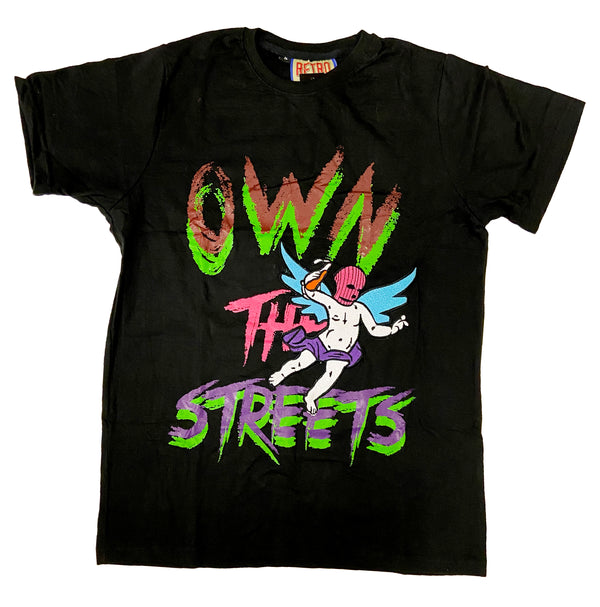 Retro Label Own the Streets Shirt (Multi)