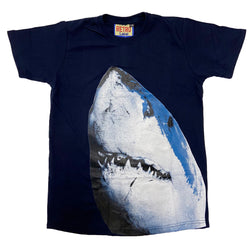 Retro Label Sharks Shirt (Retro 12 Legends Indigo)