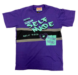 Retro Label Self Made Shirt (Retro 5 Grape)