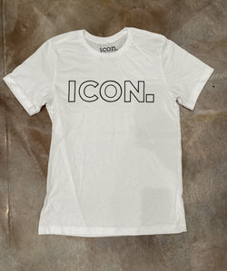 Icon Logo Shirt (White/Black)