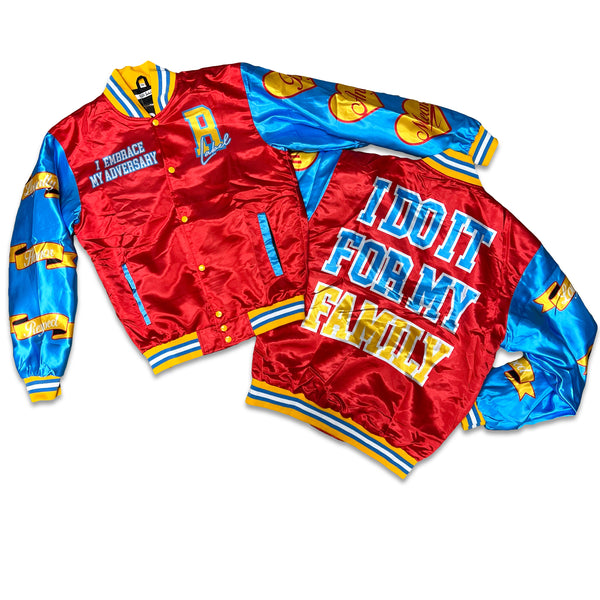 RETRO LABEL I do it for my Family JACKET (Red/Multi)