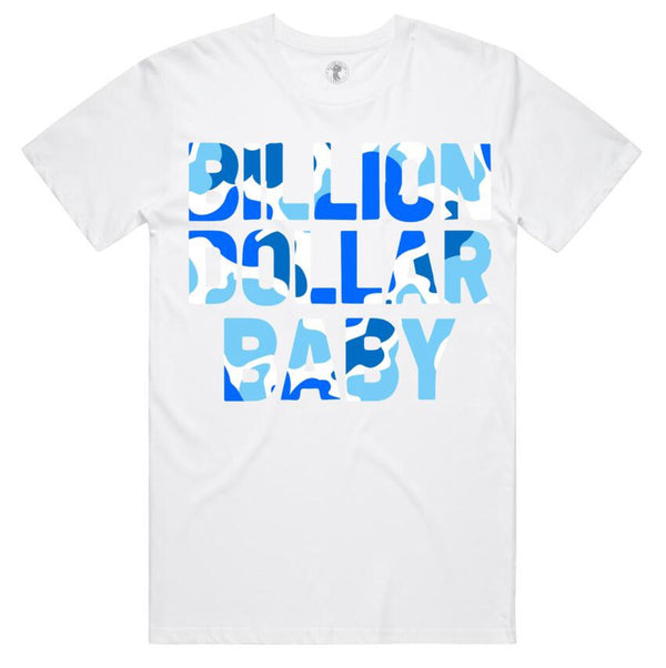 Billion Dollar Baby Blueberry Camo Shirt (White)