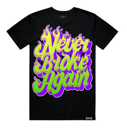 Never Broke Again Flames Shirt (Black)