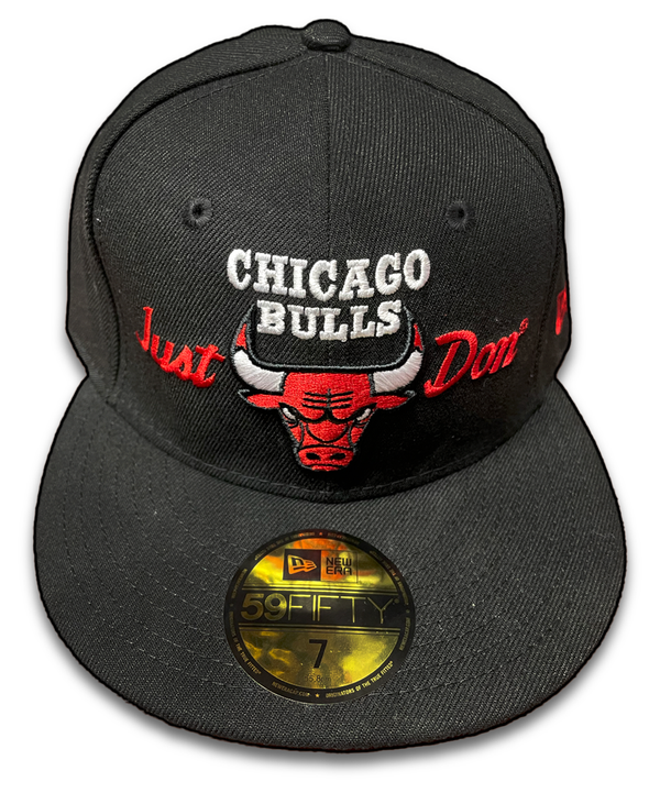 New Era Just Don CHICAGO BULLS 59FIFTY FITTED (Black)