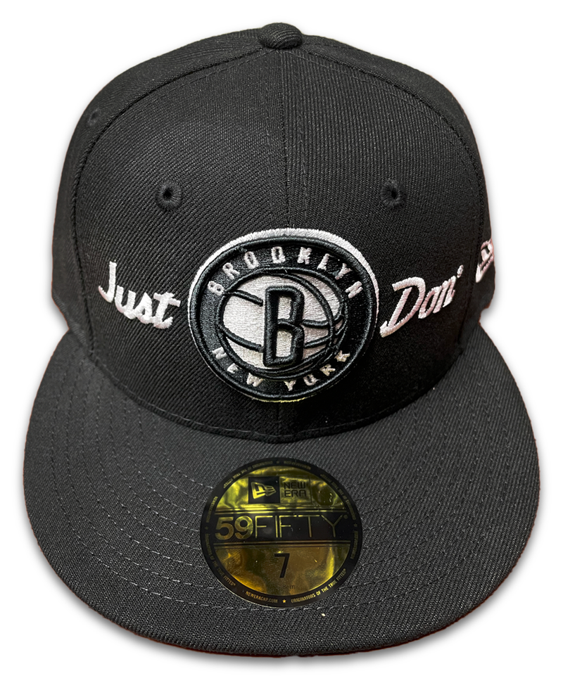 New Era Just Don BROOKLYN NETS 59FIFTY FITTED (Black)