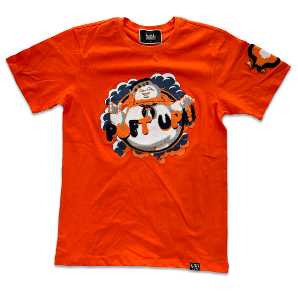 Denimicity Puft UP Shirt (Orange/Navy)
