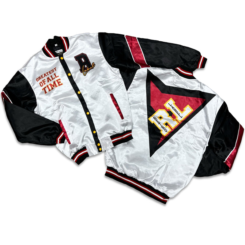 RETRO LABEL GREATEST OF ALL TIME Satin JACKET (RETRO 7 CARDINALS)