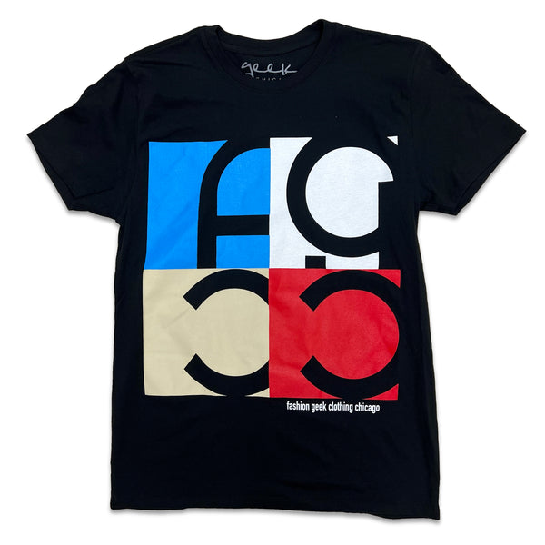 Fashion Geek Logo Shirt (Black)