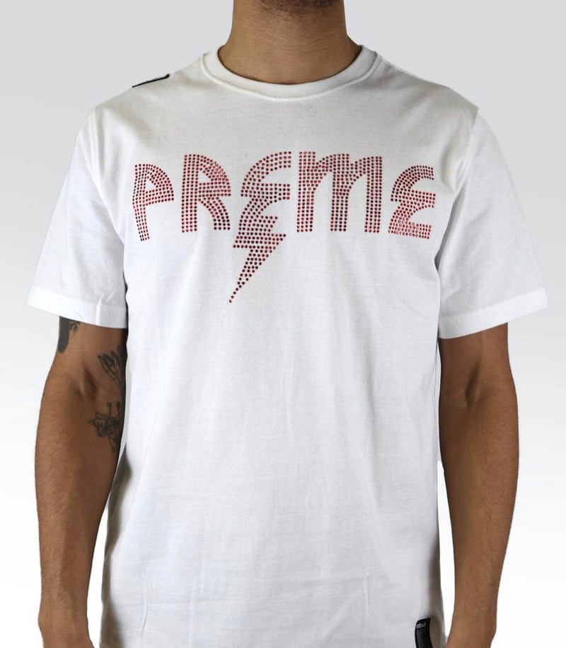 Preme Shirt Preme Logo (White/Red)