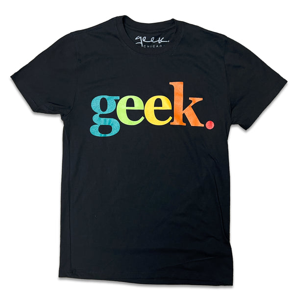 Fashion Geek Logo Shirt (Black/Multi)