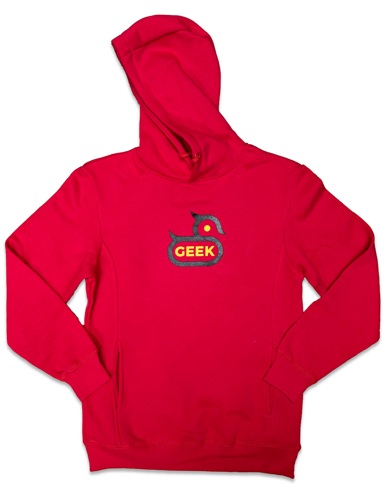 Fashion Geek Logo Hoodie (Red/Multi)
