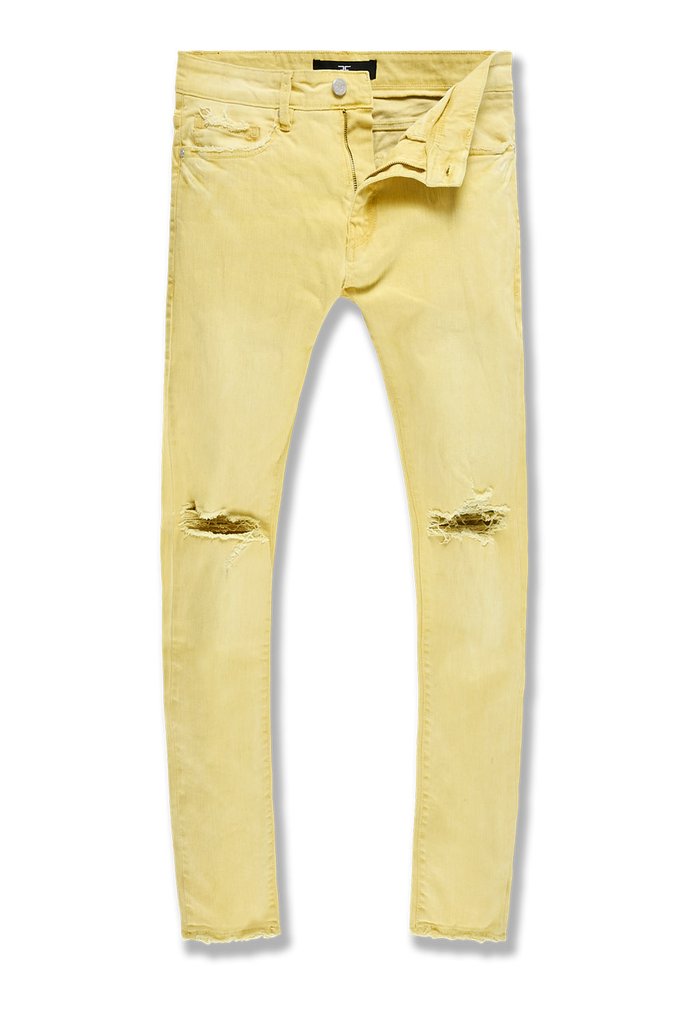 Jordan Craig Ross Atlanta Denim Jean (Pastel Yellow)