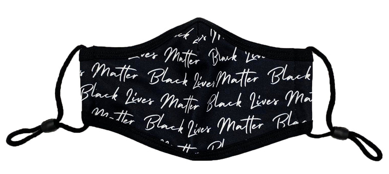 Retro Label Black Lives Matter Mask (All over print)