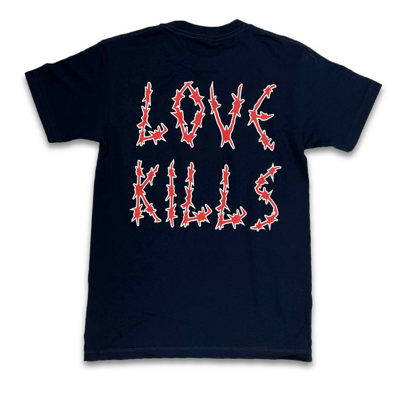 Love Kills Draco Shirts (Navy)