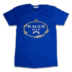 Retro Label Racer Shirt (Retro 1 KO Storm Blue)